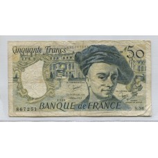 FRANCIA 1984 BILLETE DE 20 FRANCOS